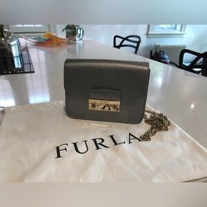 Furla mini bag Julia silver